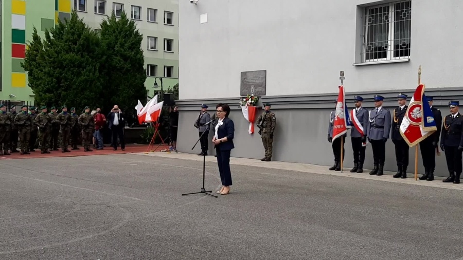 Przemówienie marszałek Sejmu w Kędzierzynie-Koźlu