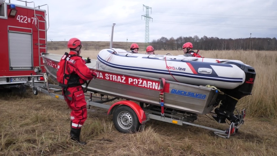 Ponton dla strażaków ufundowany przez Grupę Azoty ZAK