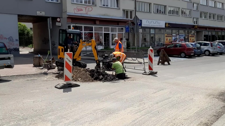 Remont ulicy Pamięci Sybiraków w Koźlu