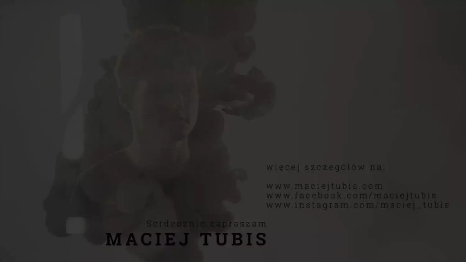 Maciej Tubis „Komeda: Reflections” zaproszenie na koncert w Kędzierzynie-Koźlu