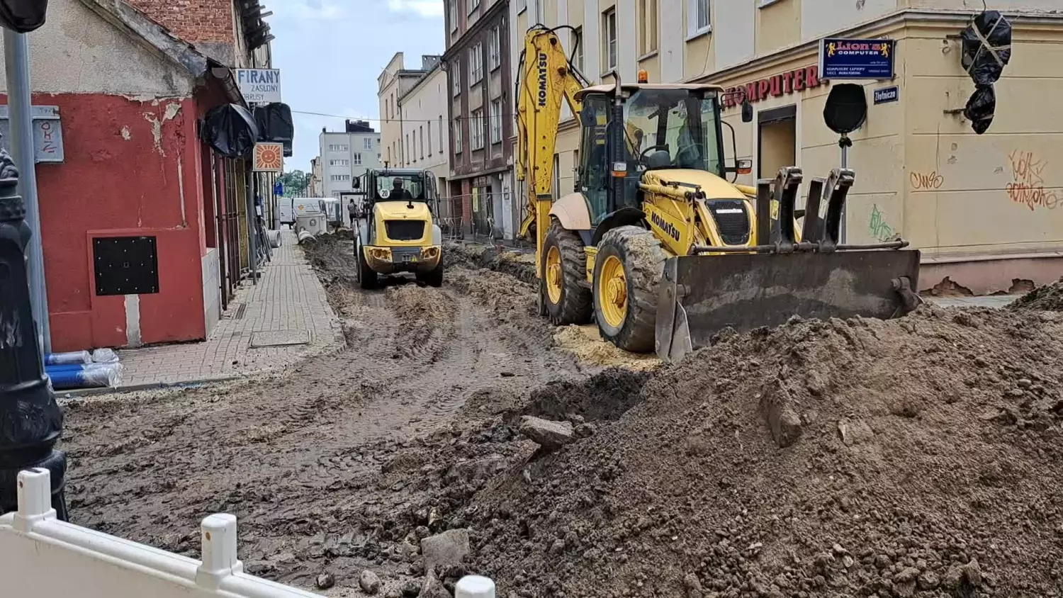 Remont ulicy Złotniczej w Koźlu – 23.06.2023 r.