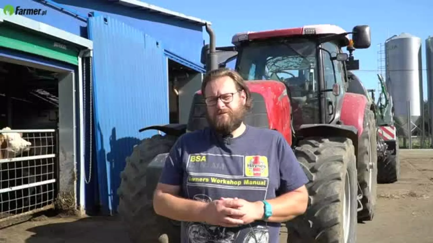 Innowacyjny farmer 2023 nowe technologie używane z miłości do zwierząt