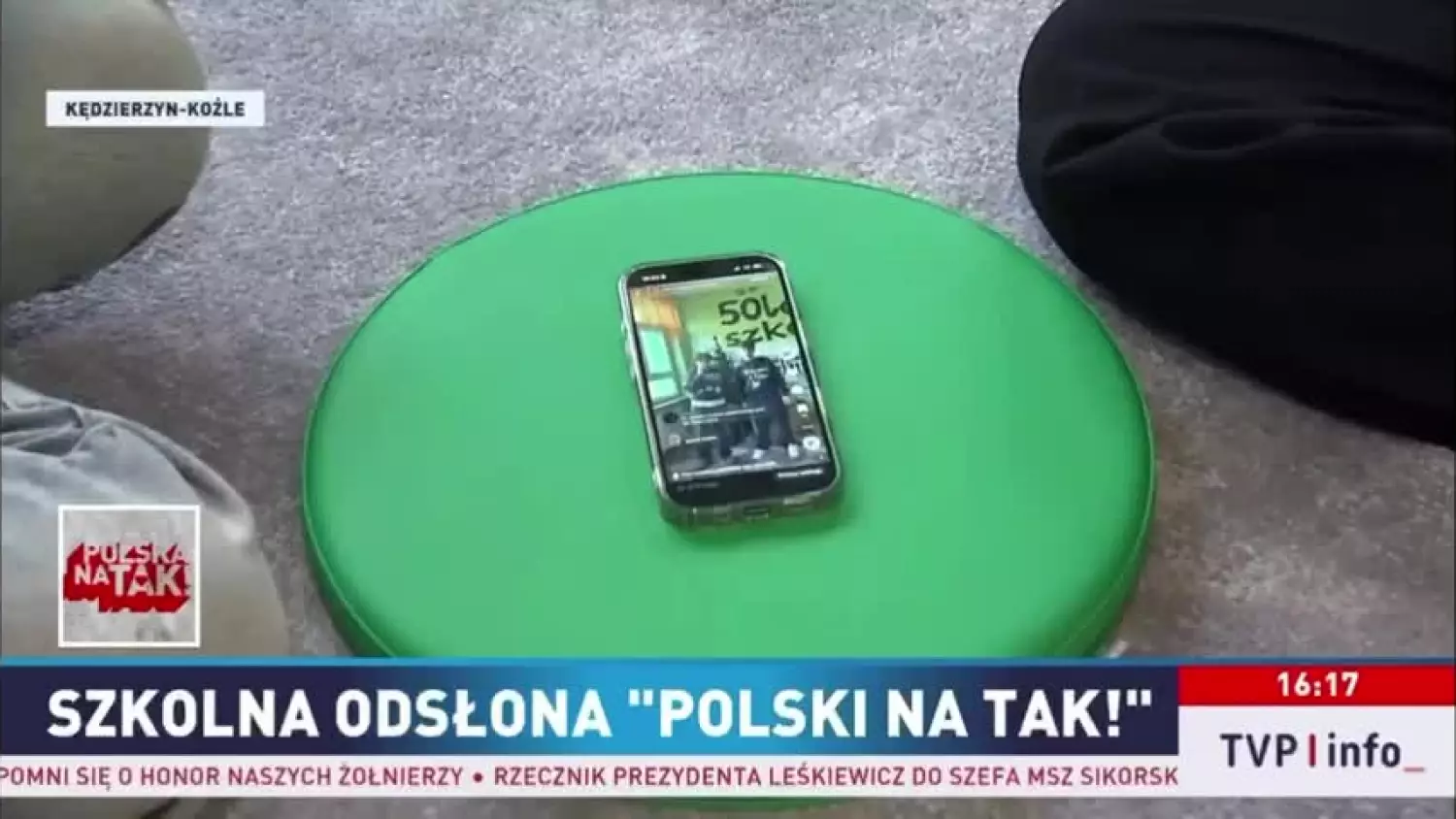 Telewizja kręciła materiał o PSP nr 11 w Kędzierzynie-Koźlu