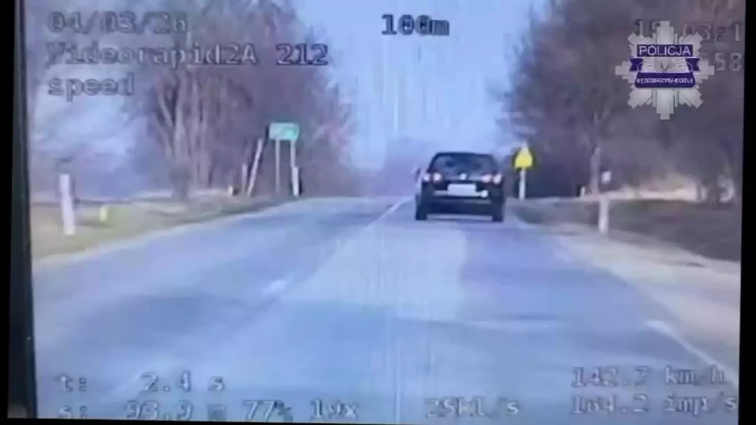 Nowe przepisy już działają. Trzech kierowców straciło prawo jazdy za przekroczenie prędkości o ponad 50 km/h poza terenem zabudowanym